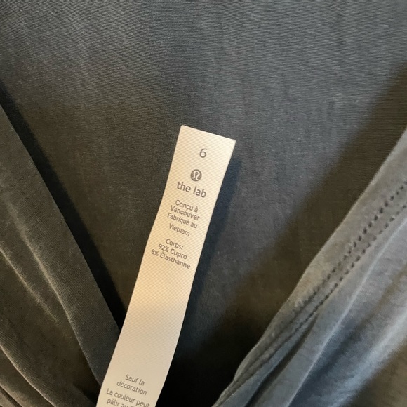 🍋lululemon open back body suit - Picture 2 of 6